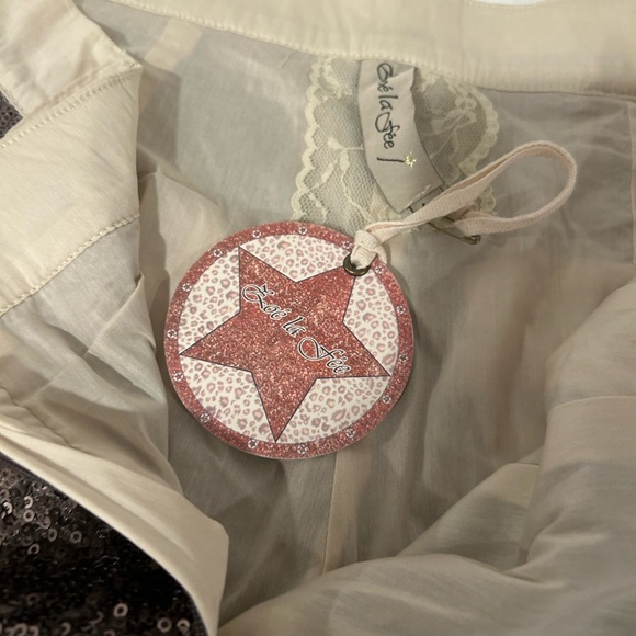 Sequin gold shorts Large - Picture 10 of 16